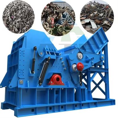 Eficace martello molino di acciaio metallo di scarto trituratore per la frantumazione e il riciclaggio dei rifiuti