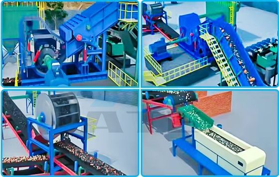 55kW Power Hydraulic Shredder per rottami di alluminio ad alta capacità ed efficienza