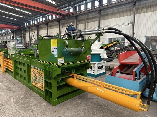 380V Macchina per imballaggio di lattine di alluminio Pressa idraulica per imballaggio di vetro Riciclaggio dei materiali