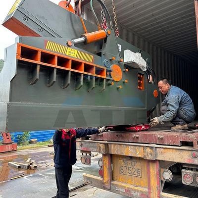 22kw/44-300KW Motore Potenza Alligatore Macchina di taglio di rottami di metallo per fogli di rottami di rifiuti