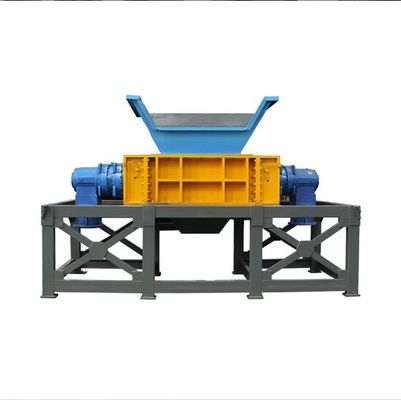 Rifiuti di cavolo pneumatici di scarto di metallo di plastica di doppio albero tritare macchina per rifiuti elettronici
