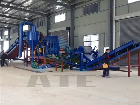 Macchine per la frantumazione di rottami di metallo di grande capacità per il riciclaggio industriale