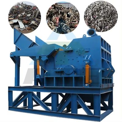 Facile utilizzo Crasatore di scarti industriali su misura Crasatore di scatole Twin Shaft Shredder Potenza kW 55