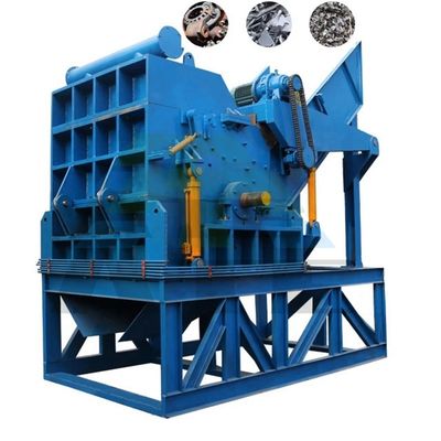 55kW scarto di metallo martello mulino di acciaio trituratore di metallo trituratrice per il riciclaggio