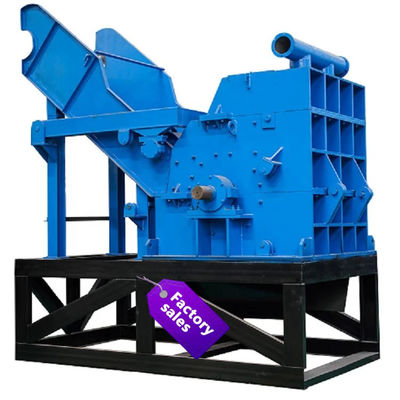 55kW scarto di metallo martello mulino di acciaio trituratore di metallo trituratrice per il riciclaggio
