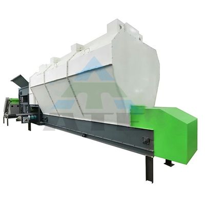 Separatore d'aria per rifiuti solidi urbani in plastica
