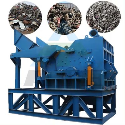 Trinciatrici elettroniche di rifiuti metallici Trinciatrici di rottami industriali per la lavorazione di ottoni/rame