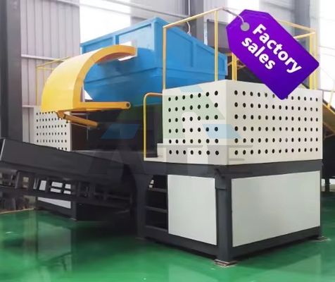 Macchine di triturazione di plastica per la frantumazione dei rifiuti personalizzabili di palette e cartoni