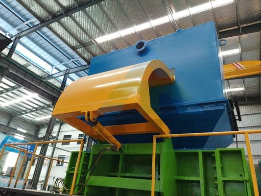 Conciugatrice di rifiuti di plastica per rottami metallici ABS Conchiglia esterna PP Corsa di gomma di gomma di gomma riutilizzabile