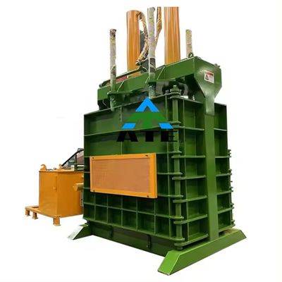 650 kg confezionatore verticale per scarti di cartone scatole di plastica bottiglia di alluminio tessile