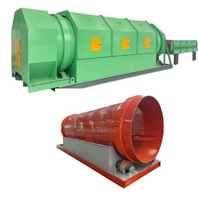 Macchina per la selezione dei rifiuti solidi Macchina di estrazione dei rifiuti senza albero con tensione 380V