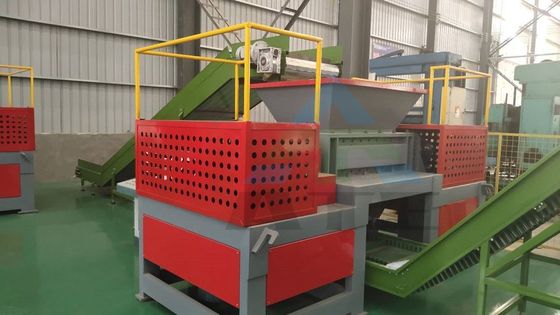 Trinciatrici per rifiuti di cartone di plastica, cartoni di carta, libri e rottami di auto, linee di triturazione di metallo e acciaio