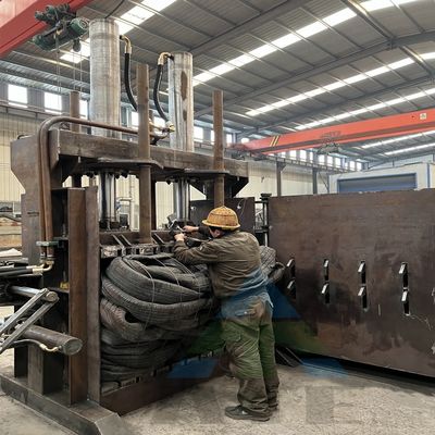 380V tensione pressatrice idraulica per imballaggio di plastica e metallo
