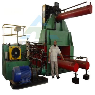 Baler per rottami di acciaio al carbonio 120 minuti Tempo di ciclo singolo Macchina automatica di riciclaggio dei metalli