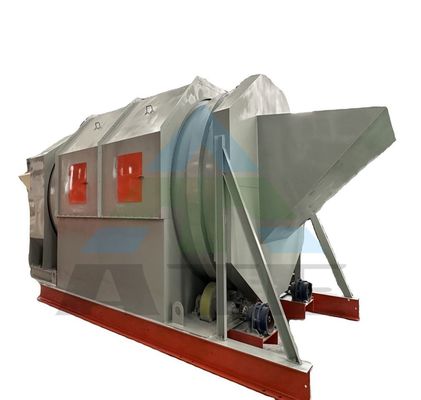 Macchine di setacciatura a tamburo a rotolo per carta di scarto domestica, plastica, vetro, metalli e tessuti