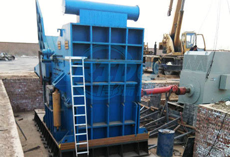 30kW Potenza Macchina di frantumazione di rottami metallici in acciaio al carbonio per la disintegrazione di rottami di alluminio