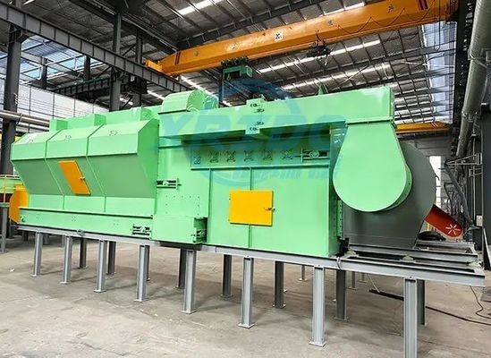 Separatore automatico d'aria per la linea di ordinazione dei rifiuti da 400 T/D capacità 26,7-79 tonnellate