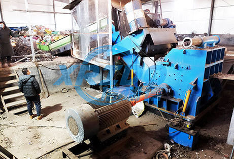 Equipaggiamenti per il riciclo di rottami di fabbriche di materiali da costruzione per pneumatici metallici Legno e altro
