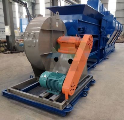 2000 kg Macchina di selezione dei rifiuti per il riciclaggio Sacchetti di rifiuti da costruzione Tasso di rottura 60-90%