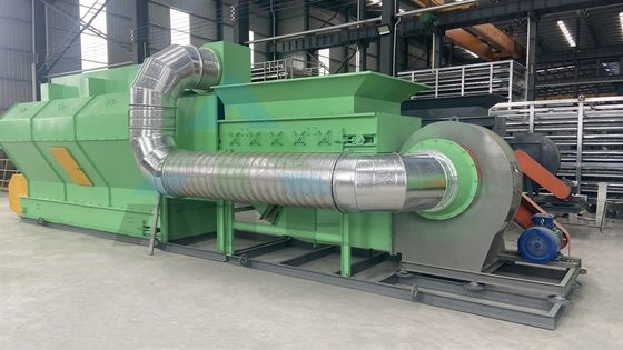2000 kg Macchina di selezione dei rifiuti per il riciclaggio Sacchetti di rifiuti da costruzione Tasso di rottura 60-90%