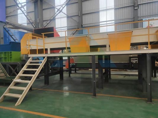 2000 kg Tabella di classificazione dei raccoglitori di rifiuti per macchine per il trattamento dei rifiuti da 100 T/giorno