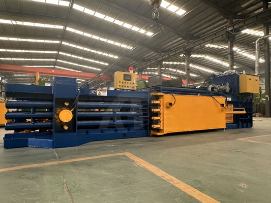 Long Life Automatic Plastic Baler Machine per il riciclaggio in stabilimento di produzione