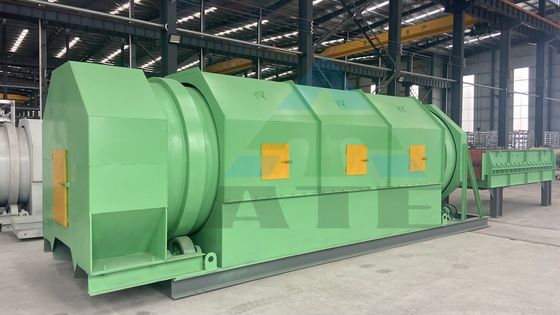 2000 kg Trommel Screen Sorting Machine per la classificazione dei rifiuti domestici e delle costruzioni