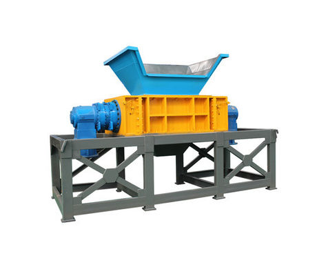 Macchine per la frantumazione di palette di legno, cartoni, lame, scatole di cartone, doppia macchina per la frantumazione, peso 2,8 T