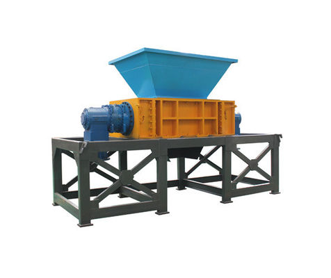 Macchine per la frantumazione di palette di legno, cartoni, lame, scatole di cartone, doppia macchina per la frantumazione, peso 2,8 T