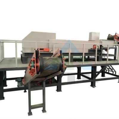 Macchine per il recupero di rottami di alluminio separatore magnetico per metalli plastici e non ferrosi
