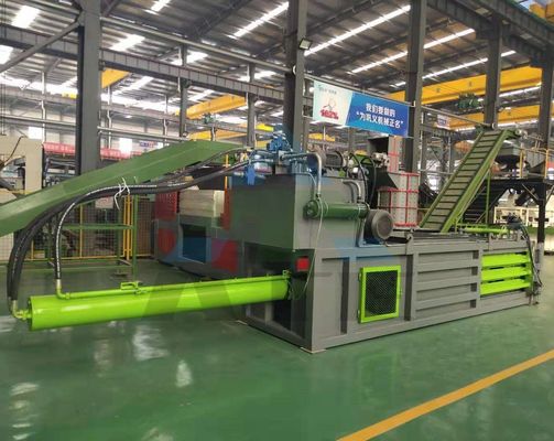 Macchine per imballaggi automatici azionati idraulicamente per la fornitura di rifiuti di cartone, di plastica e di metalli