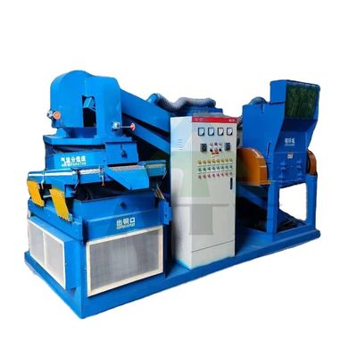 Macchina di separazione del rame e dell'alluminio da 3000L/h per la triturazione e il riciclaggio degli scarti metallici