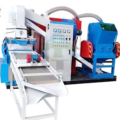 Macchina di separazione del rame e dell'alluminio da 3000L/h per la triturazione e il riciclaggio degli scarti metallici