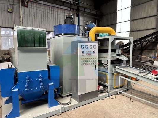 Equipaggiamento per il riciclaggio di scarti di filo elettrico di CU Granulatore Stripper separatore di cavi di rame