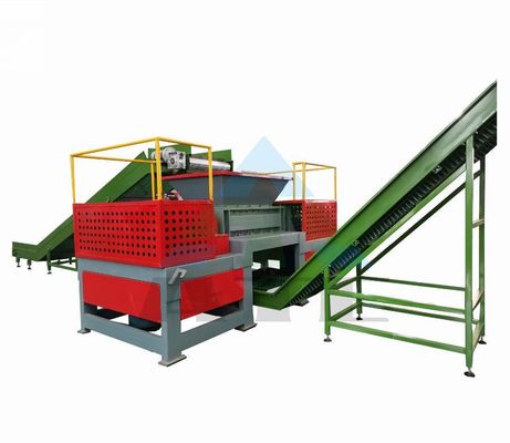 2000 kg di rifiuti di condizionatori d'aria, radiatori e linee di produzione di riciclaggio per la manutenzione sul campo