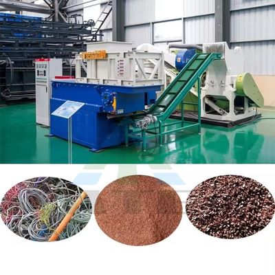Rottami di filo di rame Dispositor di rifiuti alimentari Modello 600 Riciclaggio di rifiuti di filo elettrico 250 kg/h