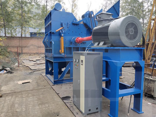 Requisiti di riciclaggio dei rifiuti Macchina di frantumazione di rottami di acciaio con potenza di 30 kW e CE