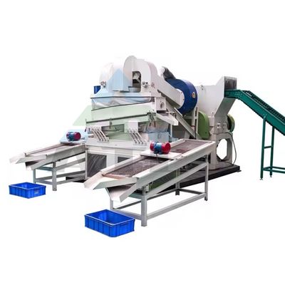 300-500 kg/h Macchina di separazione per la triturazione di rottami di fili per impianti di riciclo di cavi elettrici