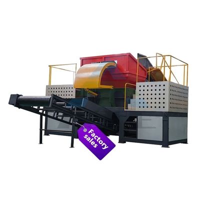 Max.Capacità di produzione kg/h 17000 Trinciatrici a doppio albero per il riciclaggio dei rifiuti di pneumatici