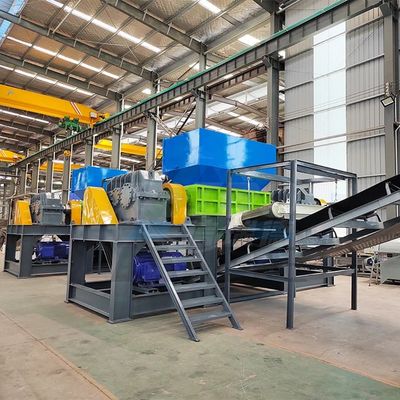 200-2200mm Dimensione di ingresso PMMA Macchine di frantumaggio di radiatori per auto Equipaggiamenti di frantumamento di radiatori per auto Parti appese elettroplate Macchine di frantumamento di serbatoi per acqua per auto