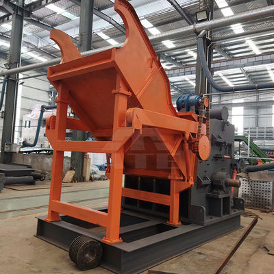 30kW Power Scrap Metal Crusher Shredder Machine Adatta a vari materiali di scarto