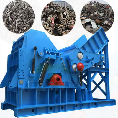 Equipaggiamento per il riciclaggio di rottami metallici Cable Rubber Tire Multifunctional Twin Shaft Shredder