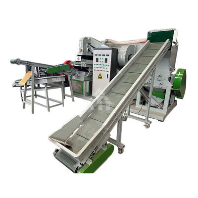 Granulatore di cavi di rame Macchina di riciclo del filo di rame Macchina automatica di riso di rame secco