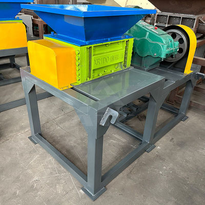Rompitore a doppio albero idraulico per cartone metallico di plastica 5000 kg peso
