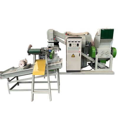 Macchine per il riciclaggio di fili elettrici di riso di rame