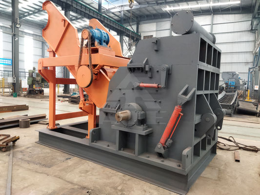 Macchina di riciclaggio di rottami metallici e di acciaio