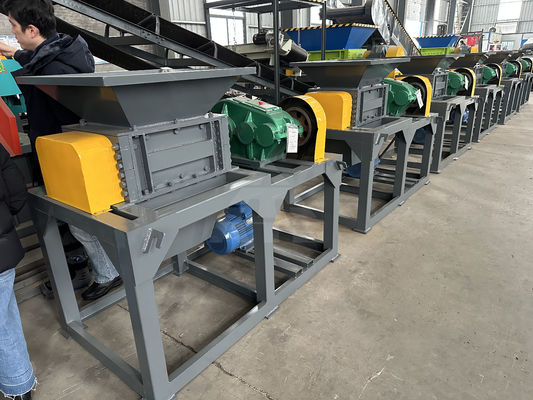 Famous MOTOR Double Shaft Multipurpose Shredder per scarti di sacchetti di plastica e legno