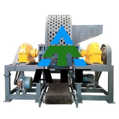 Equipaggiamento di riciclaggio di pneumatici per autocarri ad alta produttività personalizzabile con frantumatore di pneumatici in gomma
