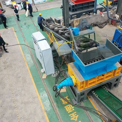 Industria del riciclaggio della gomma Macchina di riciclaggio automatico di pneumatici ad alta produzione per la polvere di gomma