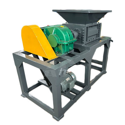 Facile di funzionamento Double Shaft Shredder per la personalizzazione del supporto dei piccoli rifiuti di plastica